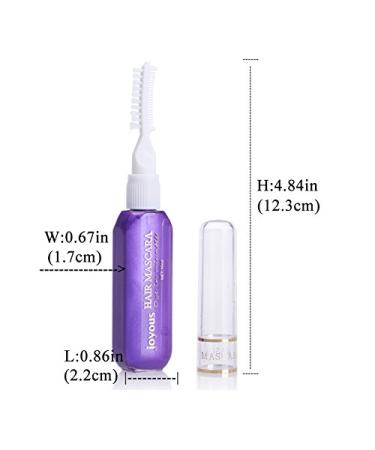 Professional Temporary Hair Mascara Color Stick - DIY Salon Hair Dye (White) - Buy Online on GoSupps.com