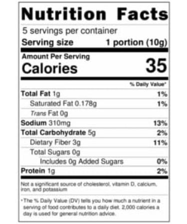 100g bag of Vadouvan - Authentic curry spices from Pondicherry 100% natural ingredients India - Buy Online on GoSupps.com