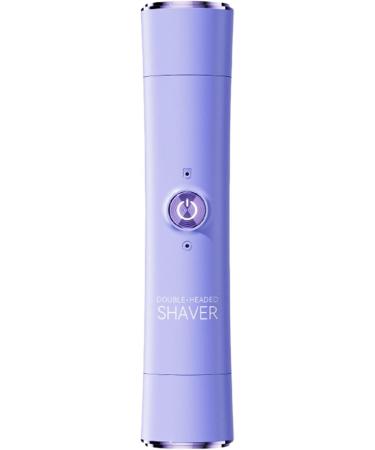 Acunny Electric shaver for women double head electric bikini trimmer ergonomic hair removal device for hair removal on legs body face and sensitive areas lilac - Buy Online on GoSupps.com