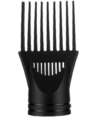 Hair Dryer Diffuser Professional Universal Hairdressing Wind Blow Cover Comb Nozzle Black Straightening Detangling Fine Curly Natural Hair Blow Dryer Comb Attachment Hair Dryers and Accessories