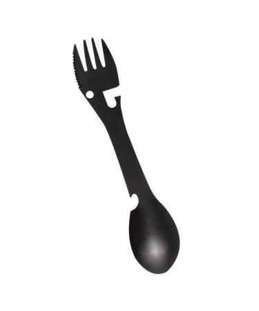 BESPORTBLE Hiking Tableware 5 1 Integrated and Fork Spoon Flatware Camping Forks Travel Utensils Small Tools Outdoor