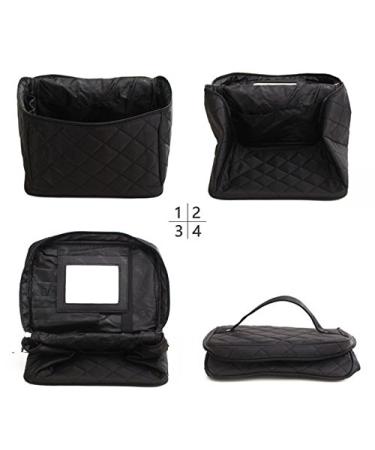 FYX Large Nylon Cosmetic Bag | Travel Toiletry & Make Up Bag 23x18x18cm - Perfect for International Shipping - Buy Online on GoSupps.com