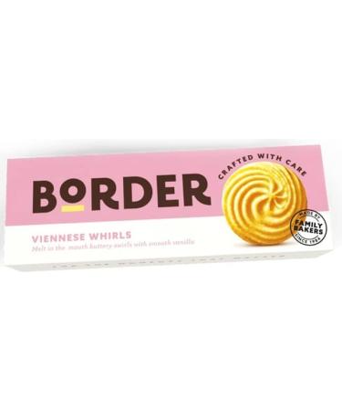 Pack of 4 Delicious Border Biscuits Selection - Butterscotch Crunch Golden Oat Crumbles Viennese Whirls and Ginger Crunch - Suitable for Vegetarians - Buy Online on GoSupps.com