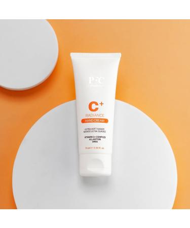 PFC Cosmetics - Repairing Hand Cream with Vitamin C Radiance + Vitamin C Complex + 75 ml Concentrate 2% with Sun Protection for Hand and Skin Hydration. - Buy Online on GoSupps.com