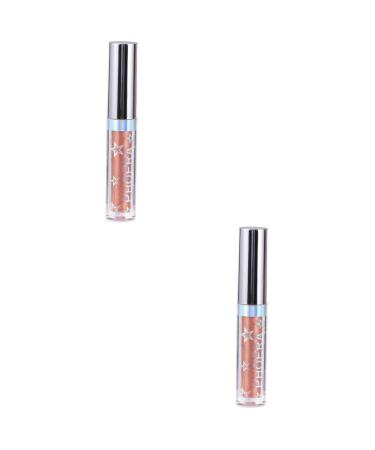 TOVINANNA 2pcs Glow Eye Powder Star Light Eyeshadows Metallic Eyeshadow Makeup Eyeshadow Women Makeup Flash 1 count (Pack of 1) As Shownx2pcs