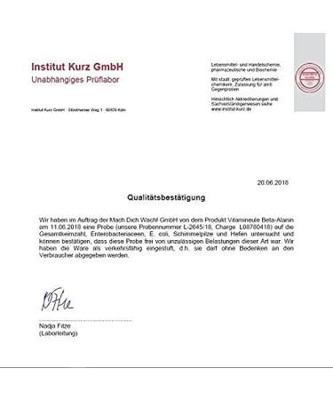 Beta Alanine Capsules 500mg | Vegan & Lab Tested | No Additives | Carnosine Booster for Muscle Building - Vitamineule  - Buy Online on GoSupps.com