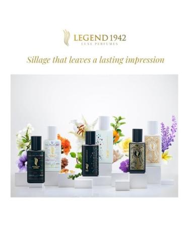 thakor craft Legend 1942 Luxe Perfumes by Amitabh Bachchan | Heritage White Long Lasting Perfume For Men & Women | Cologne - Woody Fragrance 30ml - Buy Online on GoSupps.com