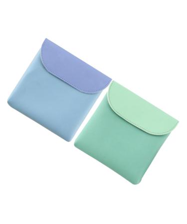 Gleavi wallet 2 pieces small multi-purpose bag for the period container for girls menstrual pillow bags with a large capacity for the period of breastfeeding pillow bag package