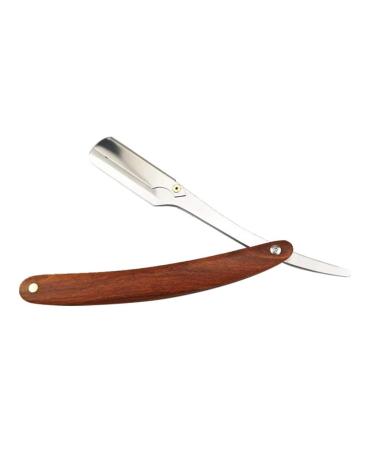 Razor from nature wooden scales Safe wet razor razor manual razor hairdresser with a straight edge wooden scales vintage razor beard shear man bamboo manual 1 piece
