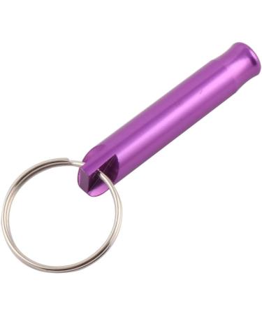 CABLEPELADO Survival Whistle - Emergency & Sports Whistle in Dark Purple | Aluminum Alloy for Outdoor Activities | International Shipping Available - Buy Online on GoSupps.com