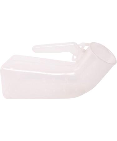 Urinals for Men- 1000ML Reusable Measuring Urine Output Transparent Easy-Grip Handle for Incontinence Elderly Child Anyone Who's Bedridden Car Travel Happy - Buy Online on GoSupps.com