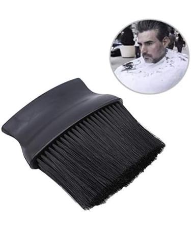 IKAAR Hairdresser Neck Brush - Soft Barber Cleaning Hairbrush for Perfect Haircut | Black - Buy Online on GoSupps.com