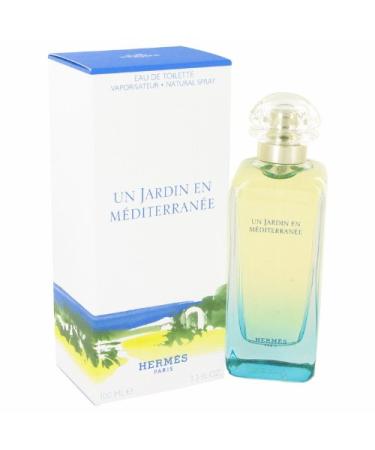 Un Jardin En Mediterranee by Hermes Eau De Toilette Spray (Unisex) 3.4 oz for Women