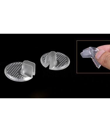 5 Pairs Silicone Gel Thong Sandal Toe Protectors - Clear Flip Flop Gel Pads for Men & Women - Buy Online on GoSupps.com