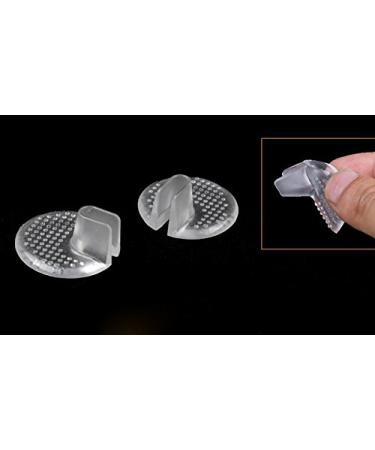5Pairs Non-Slip Clear Silicone Toe Protectors with Grain Surface - Toe Cushions for Sandals, Flip-Flops - Gel Separators Guards - Toe Guards Cushions - Buy Online on GoSupps.com