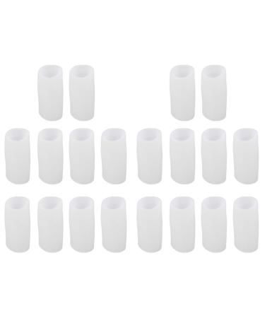 20 Gel Toe Caps - Soft Protective Cover for Blisters | Comfort for Small & Large Toes - Buy Online on GoSupps.com