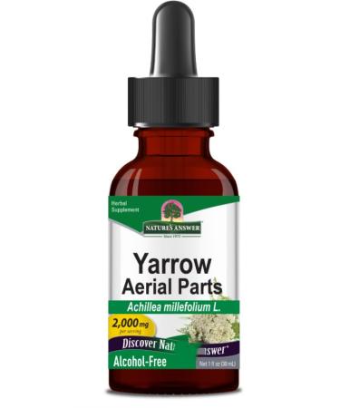 Bloomingdale IL 60108 Naturals Answer YarrowAeriial Parts 2000 mg Alcoholfree Glutenfree 30 ml