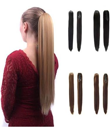 Gkhowiu Wig Straight Ponytail Hair Extensions In Ponytail Synthetic In Ponytail Hairpieces For Women(8#) - Buy Online on GoSupps.com