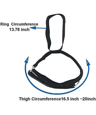 Leg Lifter Strap Leg Lifter Assist Band Thigh Leg Lift Disability Aids Thigh Lifter Leg Strap for Knee Replacement Knee Surgery (16.5 20 ) - Buy Online on GoSupps.com