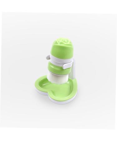 MAGICLULU 1pc Face Brush Cleansing Facial Brush Facial Exfoliating Brush Face Cleaning Brush Cosmetic Brush Facial Cleanser Home Facial Brush Household Miss Detergent Fiber Wool 11x8cm Green - Buy Online on GoSupps.com