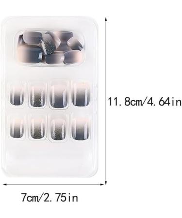 dijiusidy False Nail Perfect Matching Simple to Wear Fingernail Full Coverage Press Type Strong Viscosity Adjustable Paster Type 19 F741 Type 19 F741 - Buy Online on GoSupps.com