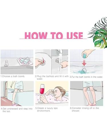  BoNene Bath Ball 5 Pack 20g Small Bath Bombs Relief Body Tension Exfoliating Aromatherapy Moisturizing Spa Salt Ball Shower Cleaner Bath Ball - Buy Online on GoSupps.com