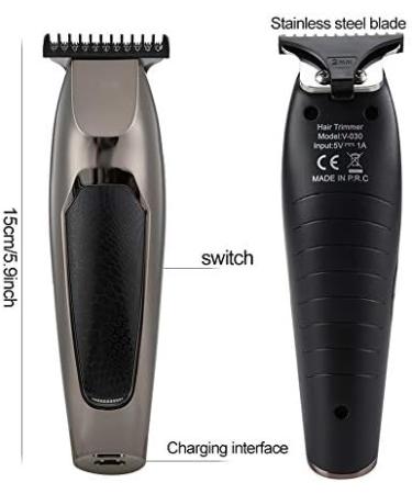 FTVOGUE 10W Electric Hair Clipper USB Cordless Hair Trimmer Electric Haircut Kit Hair Shaving Tool - Buy Online on GoSupps.com