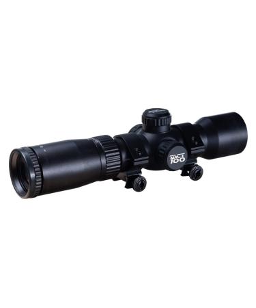 Excalibur Tact-100 Durable Lightweight Waterproof Fogproof Adjustable 30mm Tube Crossbow Scope with Illuminated Red/Green Reticle