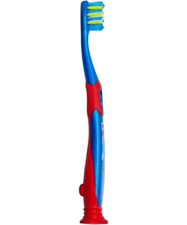 Colgate PJ Masks Toddler Toothbrush with Suction Cup | Extra Soft Bristles | Ages 2-5 | 1 Count - Buy Online on GoSupps.com