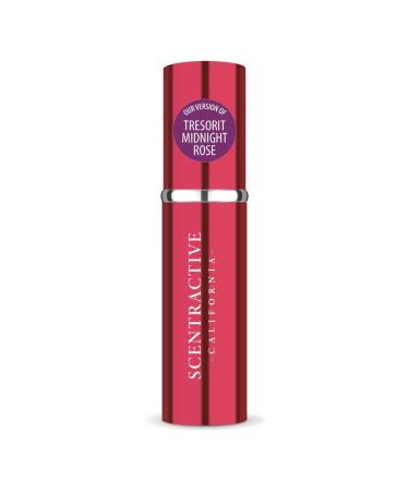 CA Perfume Impression of Tresorit Midnight Rose For Women Replica Version Fragrance Dupes Concentrated Long Lasting Eau de Parfum Spray Refillable Atomizer Bottle 0.17 Fl Oz/5ml-X1 LNCM TRESORIT MIDNIGHT ROSE IMPRESSION 0.17 Fl Oz (Pack of 1)