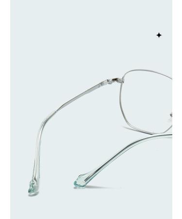 Blue Light Blocking Large Anti-UV Lightweight Square Reading Glasses | Flat Light Mirror +0.00 Black - Shop Internationally - Buy Online on GoSupps.com
