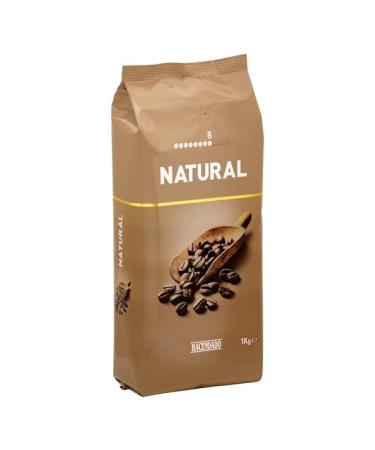 Caf en grains naturel Hacendado paquet de 1 kg