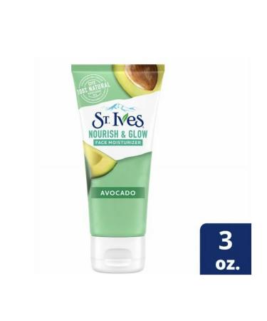 St Ives Nourish & Glow Face Moisturizer 3oz - Avocado & Watermelon (Pack of 2) | Hydrating Skincare for Glowing Skin | International Shipping Available - Buy Online on GoSupps.com