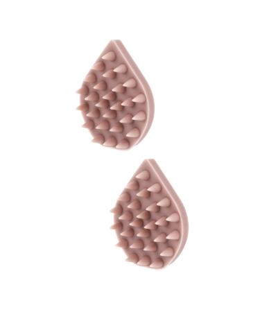 Healvian 2 Pcs Bath Brush Laundry Collector Silica Gel Spa Tool