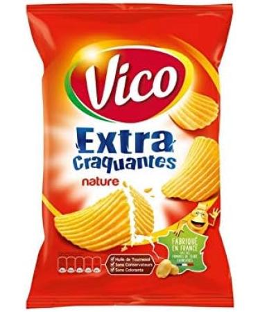 VICO - Chips Ondul es Extra Craquantes Nature 150G - ( Lot De 4 ) - Buy Online on GoSupps.com