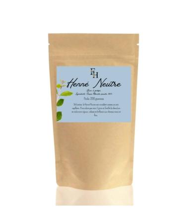 Henn neutre poudre : 200 gr - Coloration v g tale