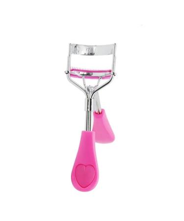 Lady Professional Eyelash Curler with Comb Tweezers Curling Eyelash Clip Cosmetic Eye Beauty Tool Eyelash Curler (Color : C8)
