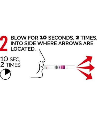 Think Twice Single-Use Breathalyzer 10 Count - Disposable Alcohol Test for 0.00% - 0.08% BAC - Buy Online on GoSupps.com