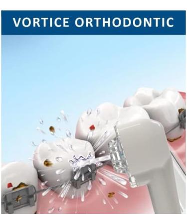 SoWash Vortice Orthodontic Tip | 3 Pulsating Jets | Water Flosser Refill Pack | International Patent | Italian Quality - Buy Online on GoSupps.com
