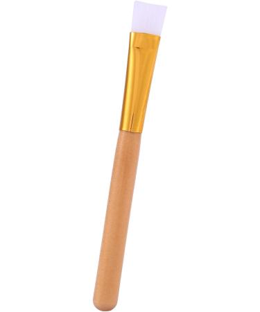 Guvkeug Face Mask Brush Applicator Wooden Handle Flat Tip Brush - Buy Online on GoSupps.com