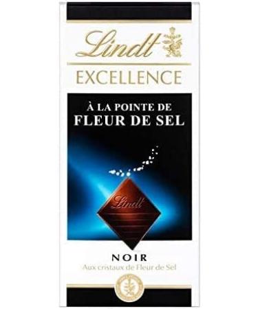  g neric LINDT|Excellence Black Fleur de Sel 100G|(Pack of 4)|best deal - Buy Online on GoSupps.com
