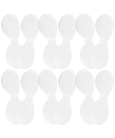 minkissy 100 Sheets Disposable Eye Pads Non Woven Cotton Disposable Eye Mask Eye Mask Paper Beauty Sheets for Skincare Spa