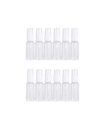 Beaupretty 12 Pack 80ml Small Transparent Spray bottle Plastic-fog-fog spray bottle Perfume container Empty Bottish bottles 12.5 * 3.8 cm