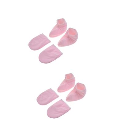 POPETPOP Mittens Kids 4 Pairs Mittens Beauty Gloves Hand Treatment Mitts Mouse Costume Kids Kaleidoscope Toy Dry Hands Gloves Thermal Gloves Insulated Gloves Warm Gloves Spa Paraffin Pink