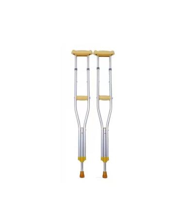 Crutches Double-Lift Aluminium Underarm Crutches Double-Lift Crutches Aluminium Double-Lift Crutches Smooth Sailing