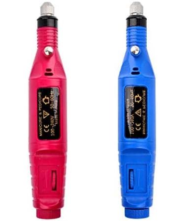 Electric Nail Drill Machine Electric Nail Polishing Machine Finger Toe Nail Care Nail Polish Tool Nails Manicure Pedicure Polishing Shape Tools Kit for Home Salon Use rose red - Buy Online on GoSupps.com