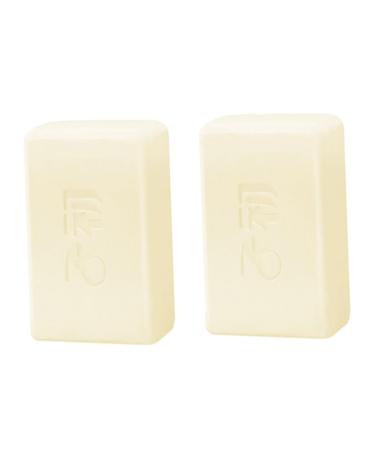 VICASKY 2pcs Laundry Soap Cleaning Solid Soap Clothes Soap Clothes Cleaning Soap Infant Soap Cleaning Soap for Baby Clothes Laundry Solid Soap Plastic Child Diaper Soap Clothing