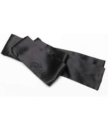 ZHER-LU Silk Sleep Mask Bundle - Pack of 3 Satin Eye Masks with Rhinestones (Black) - 150cm - Buy Online on GoSupps.com