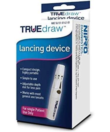 TRUEdraw Lancing Device NIM2H01-81 - Easy and Accurate Blood Glucose Testing Tool - Buy Online on GoSupps.com