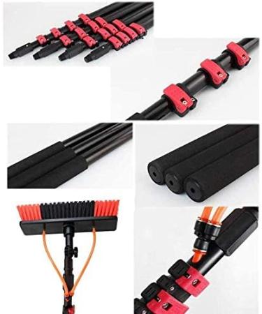 Telescopic Washing Brush Telescopic Rod Water-Bearing Window Cleaning Rod for Conservatory and Solar System Cleaning photovoltaic Cleaning 12FT/3.6M - Buy Online on GoSupps.com